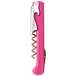 A pink Franmara Capitano corkscrew with a silver handle.