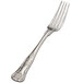 A Bon Chef stainless steel dinner fork with a design on the handle.