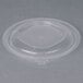 A clear plastic Fabri-Kal SideKicks bowl with a clear vented lid.