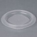 A clear plastic Fabri-Kal container with a vented lid.