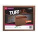 A brown box with a label that says Smead TUFF Letter Size 31-Pocket Expanding File