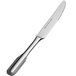 A Bon Chef stainless steel dinner knife with a solid silver handle.