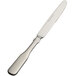 A Bon Chef stainless steel dinner knife with a solid handle.
