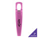 A pink Franmara Traveler's corkscrew with black text.