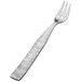 A Bon Chef stainless steel oyster/cocktail fork with a silver handle.