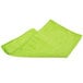 A green Unger SmartColor microfiber cloth.