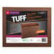 A brown Smead TUFF file folder with white text and orange labels.