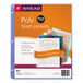 A pack of Smead assorted color slash style file jackets.