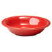 Homer Laughlin 459326 Fiesta Scarlet 6.25 oz. Fruit Bowl / Monkey Dish - 12/Case
