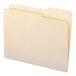 A Smead manila file folder with 2 open tabs.