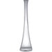 A Chef & Sommelier stainless steel dinner spoon with a white cylindrical handle and black tip.