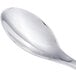 A Chef & Sommelier stainless steel dinner spoon with a silver handle.