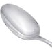 A Chef & Sommelier stainless steel dinner spoon with a silver handle.