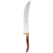 Laguiole 16 inch Stainless Steel Champagne Saber with Rosewood Handle and Wood Box