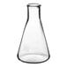 An 8.5 oz. (250 mL) Erlenmeyer flask made of clear glass.