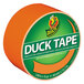 A roll of neon orange Duck Tape.