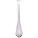 A Libbey stainless steel dessert fork with a handle.