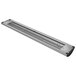 A long rectangular Hatco granite food warmer with a long curved infrared strip.