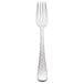 A Libbey Aspire stainless steel salad fork with a textured silver handle.