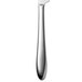 A close-up of a silver Chef & Sommelier Lazzo dinner knife.