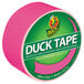 A roll of neon pink Duck Tape.