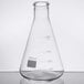 An American Metalcraft Erlenmeyer flask with a label on it.