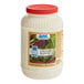 A white plastic container of AAK Select Recipe Ranch Dressing with a label and a red lid.