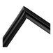 A black door gasket measuring 22 1/2 inches by 25 7/8 inches.