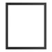 A rectangular black door gasket measuring 22 1/2 inches by 25 7/8 inches.
