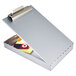 Saunders 11017 Redi-Rite 1 inch Capacity 12 inch x 8 1/2 inch Silver Recycled Aluminum Storage Clipboard