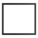 A black rectangular door gasket measuring 25 3/8 inches by 23 5/8 inches.