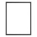A rectangular black door gasket measuring 24 1/8 inches by 31 1/4 inches.