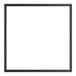 A square black door gasket measuring 25 7/8 inches by 25 7/8 inches.