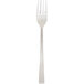 An Arcoroc stainless steel dinner fork with a silver handle on a white background.