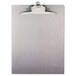 Saunders 22517 1 inch Capacity 12 inch x 8 1/2 inch Silver Recycled Aluminum Clipboard