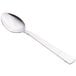 A Libbey stainless steel teaspoon with a silver handle.