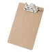 Saunders 05712 2 inch Capacity 12 inch x 8 1/2 inch Brown Arch Clipboard