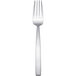 Arcoroc T7829 Satineo 7 1/8 inch 18/0 Stainless Steel Heavy Weight Salad Fork by Arc Cardinal - 48/Case
