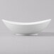 A close-up of a Schonwald Grace white bowl with a small rim.
