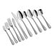 A case of Choice Milton stainless steel salad forks.