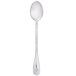 Core Atglen 7 5/8 inch 18/0 Stainless Steel Heavy Weight Iced Tea Spoon - 12/Case