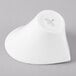 A white Schonwald Calla bowl on a gray surface.