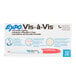 A package of 12 Expo Vis-a-Vis red fine point markers.