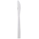 Choice Windsor 8 3/8 inch 18/0 Stainless Steel Medium Weight Dinner Knife - 12/Case