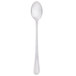 Core Milton 7 1/2 inch 18/0 Stainless Steel Medium Weight Iced Tea Spoon - 12/Case
