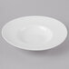 A Schonwald Grace white porcelain bowl on a white surface.