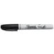 A close-up of a black Sharpie Brush Tip marker.