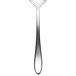 A close-up of a Chef & Sommelier stainless steel soup spoon with a silver handle.