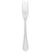 Core Milton 7 1/2 inch 18/0 Stainless Steel Medium Weight Dinner Fork - 12/Case