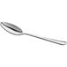 A Choice Windsor stainless steel serving spoon with a silver handle.